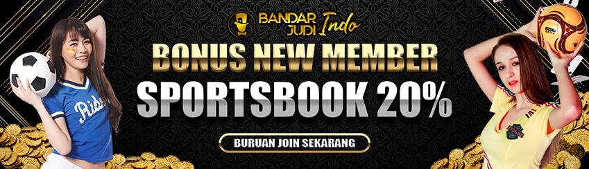 BONUS NEW MEMBER SPORTSBOOK 20%
