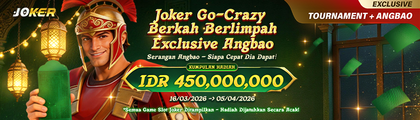 JOKER GO-CRAZY BERKAH BERLIMPAH EKSKLUSIF ANGBAO